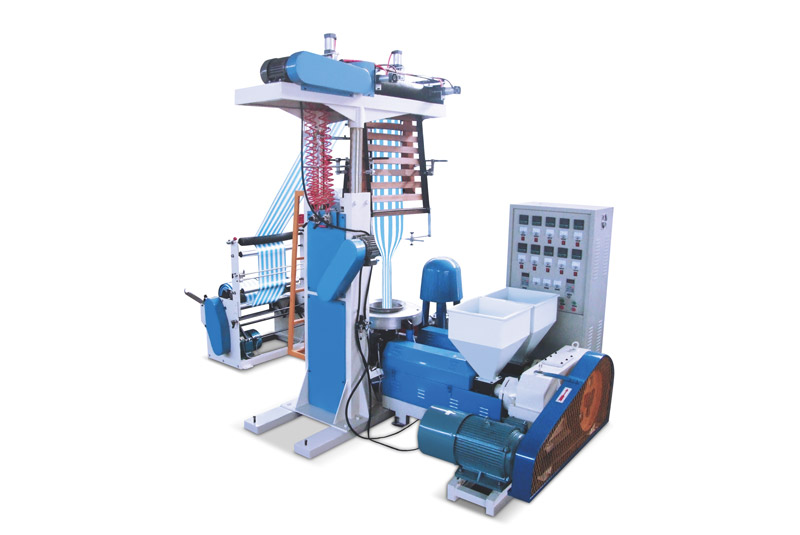 雙色彩條吹膜機