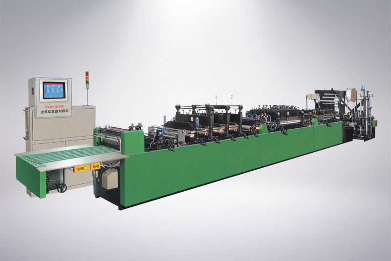 HDL500-600高速(三伺服)三邊封拉鏈站立制袋機